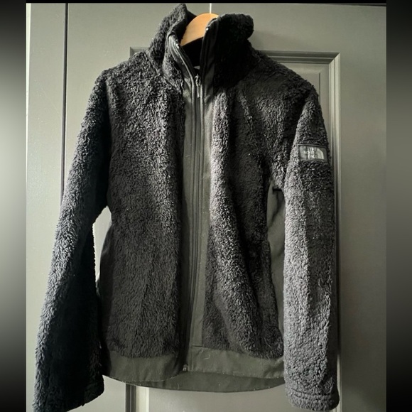 The North Face furry fleece jacket sz M - Picture 1 of 4